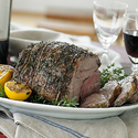 Roasted Italian Leg of Lamb