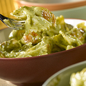 Creamy Pesto Chicken & Bow Ties